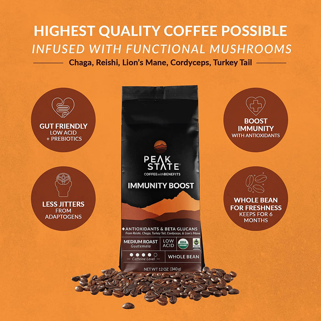 Immunity Boost - Medium Roast - 5lb Whole Bean