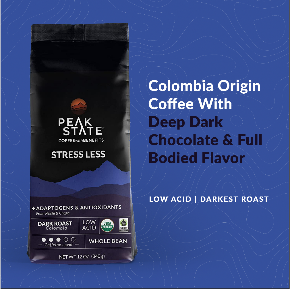 Stress Less - Dark Roast - 5lb Whole Bean