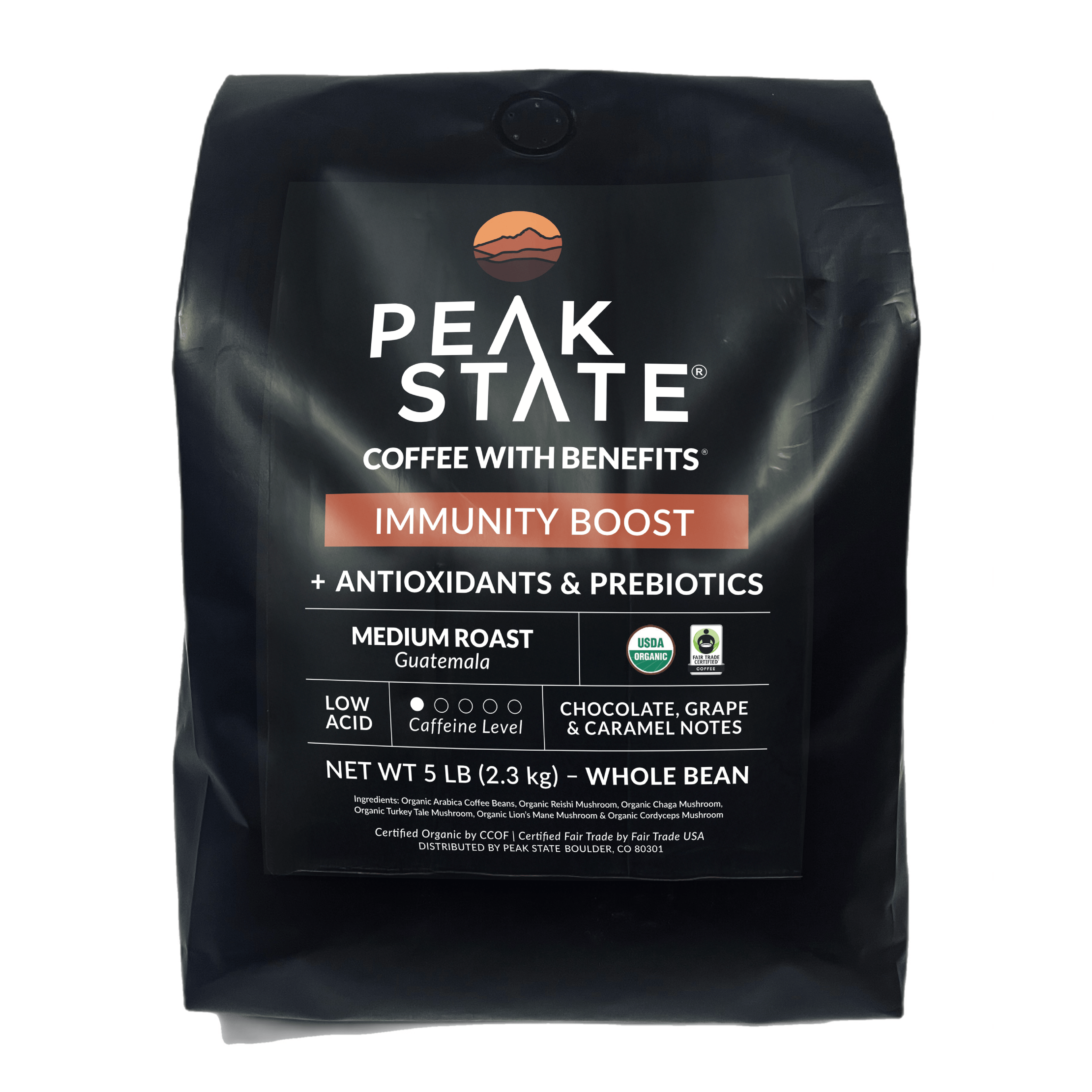 Immunity Boost - Medium Roast - 5lb Whole Bean