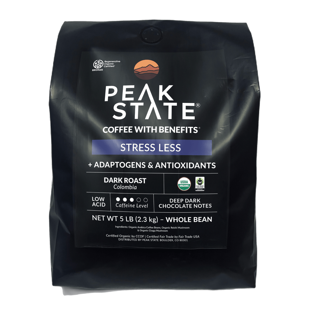 Stress Less - Dark Roast - 5lb Whole Bean